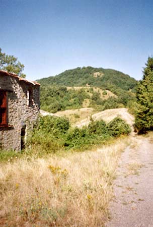 Veduta di Monte Rotondo dalla Casa Tagliaferro.